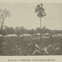 Camp de la relégation, à Saint-Jean-du-Maroni.