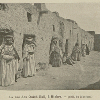La rue des Ouled-Naïl, à Biskra.
