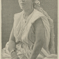 Mauresque en costume d'intérieur.