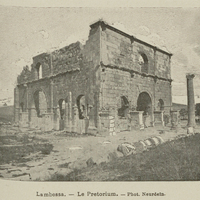 Lambessa. Le Pretorium.