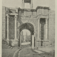 Arc de triomphe de Caracalla, à Théveste.