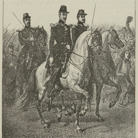 Le duc d'Aumale, colonel du 17e léger (13 septembre 1841).