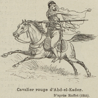 Cavalier rouge d'Abd-el-Kader.