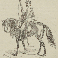 Chasseur d'Afrique, Tenue de guerre.