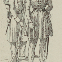 Infanterie de ligne, Officier et soldat.