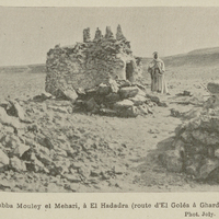 Koubba Mouley el Mehari, à El Hadadra (route d'El Goléa à Ghardaïa).