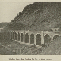 Viaduc dans les Portes de fer.