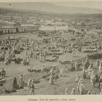 Tébessa. Vue du marché.