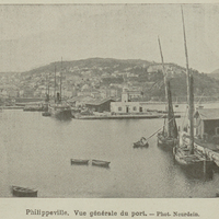 Philippeville. Vue générale du port.