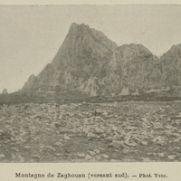 Montagne de Zaghouan (versant sud).