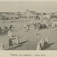 Tozeur. Le marché.
