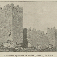 Forteresse byzantine de Lemsa (Tunisie), VIe siècle.