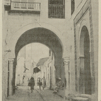 Daouletto, ou maison de l'ancien dey, à Tunis.