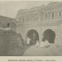 Ancienne maison arabe, à Tozeur.