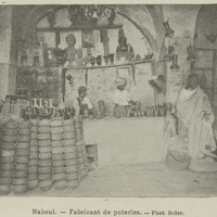 Nabeul. Fabricant de poteries.