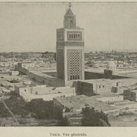 Tunis. Vue générale.