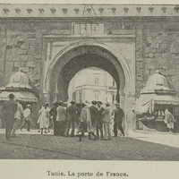 Tunis. La porte de France.