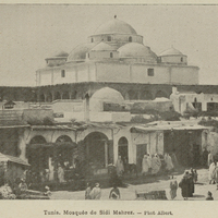 Tunis. Mosquée de Sidi Mahrez.