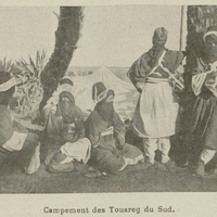 Campement des Touareg du Sud.