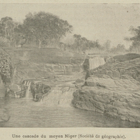 Une cascade du moyen Niger
