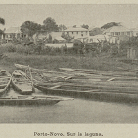 Porto-Novo. Sur la lagune.
