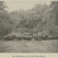 Lac d'Adjoupa, près de Porto-Novo.