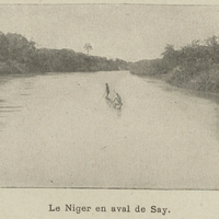 Le Niger en aval de Say.