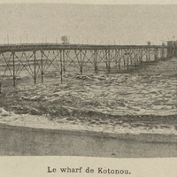 Le wharf de Kotonou.