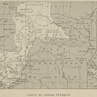 Carte du Congo français