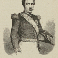 Radama II, roi de Madagascar (1830-1864).