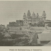 Palais de Rainilaiarivony, à Tananarive.
