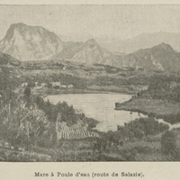 Mare à Poule d'eau (route de Salazie).