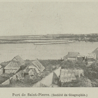 Port de Saint-Pierre. (Société de Géographie.)