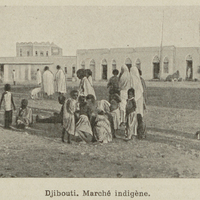 Djibouti. Marché indigène.