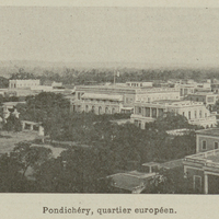 Pondichéry, quartier européen.