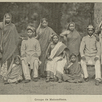 Groupe de Mahométans.
