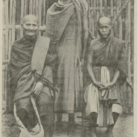 Bonzes cambodgiens.