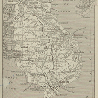 Carte de l'Indo-Chine française