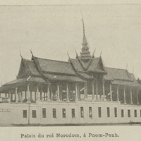 Palais du roi Norodom, à Pnom-Penh.
