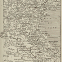 Carte du Tonkin
