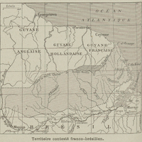 Territoire contesté franco-brésilien.