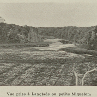 Vue prise à Langlade ou petite Miquelon.