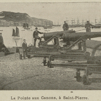La Pointe aux Canons, à Saint-Pierre.