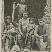 Groupe d'Indiens galibi.