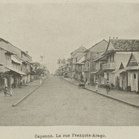 Cayenne. La rue François-Arago