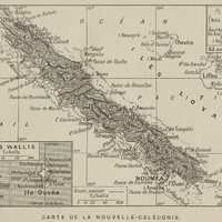 Carte de la Nouvelle-Calédonie