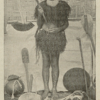 Vieux guerrier des îles Marquises.