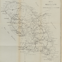 Carte de la Martinique