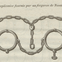 Fers employés pour la Traite des Noirs (Note explicative fournie par un forgeron de Nantes.)