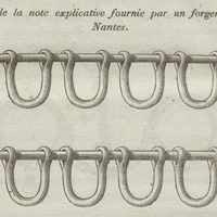 Fers employés pour la Traite des Noirs (Suite de la note explicative fournie par un forgeron de…
